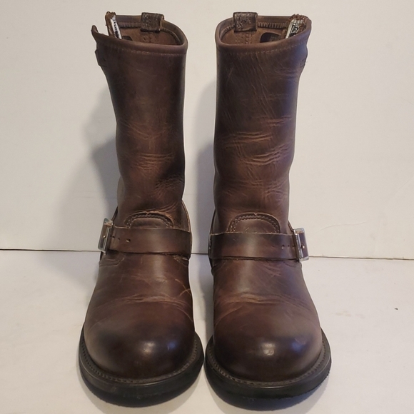 Frye 12R Engineer Boots Size 7.5M - Picture 2 of 16
